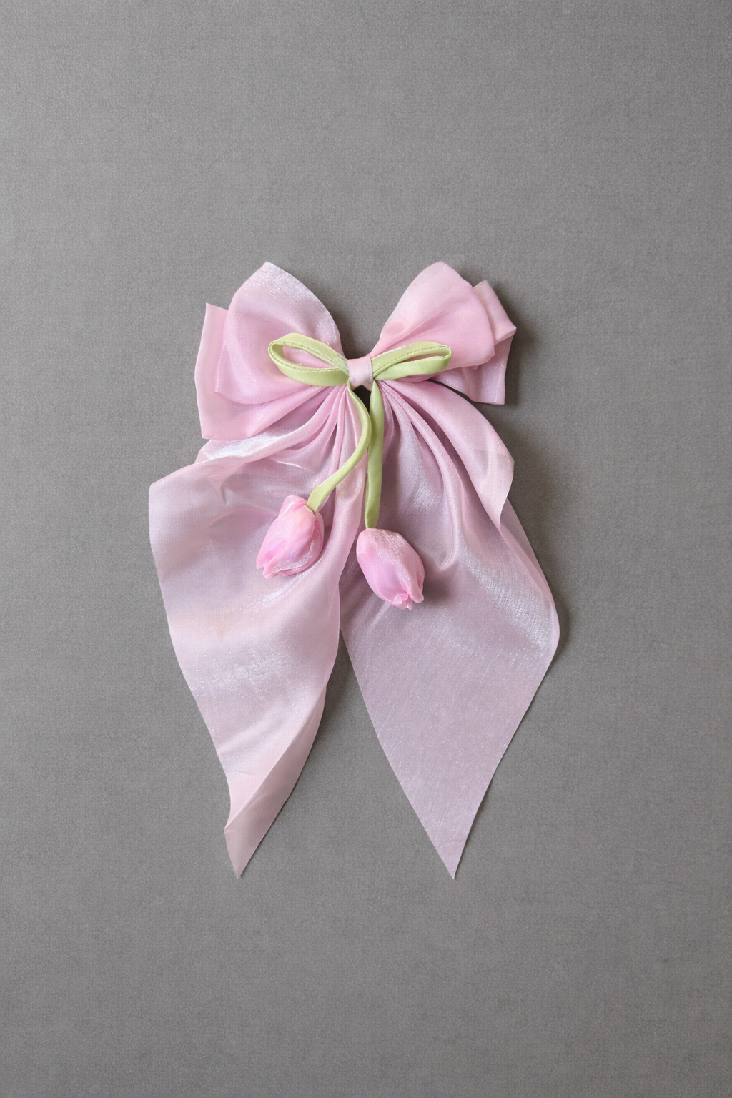 Tulip Bow Hair Clip