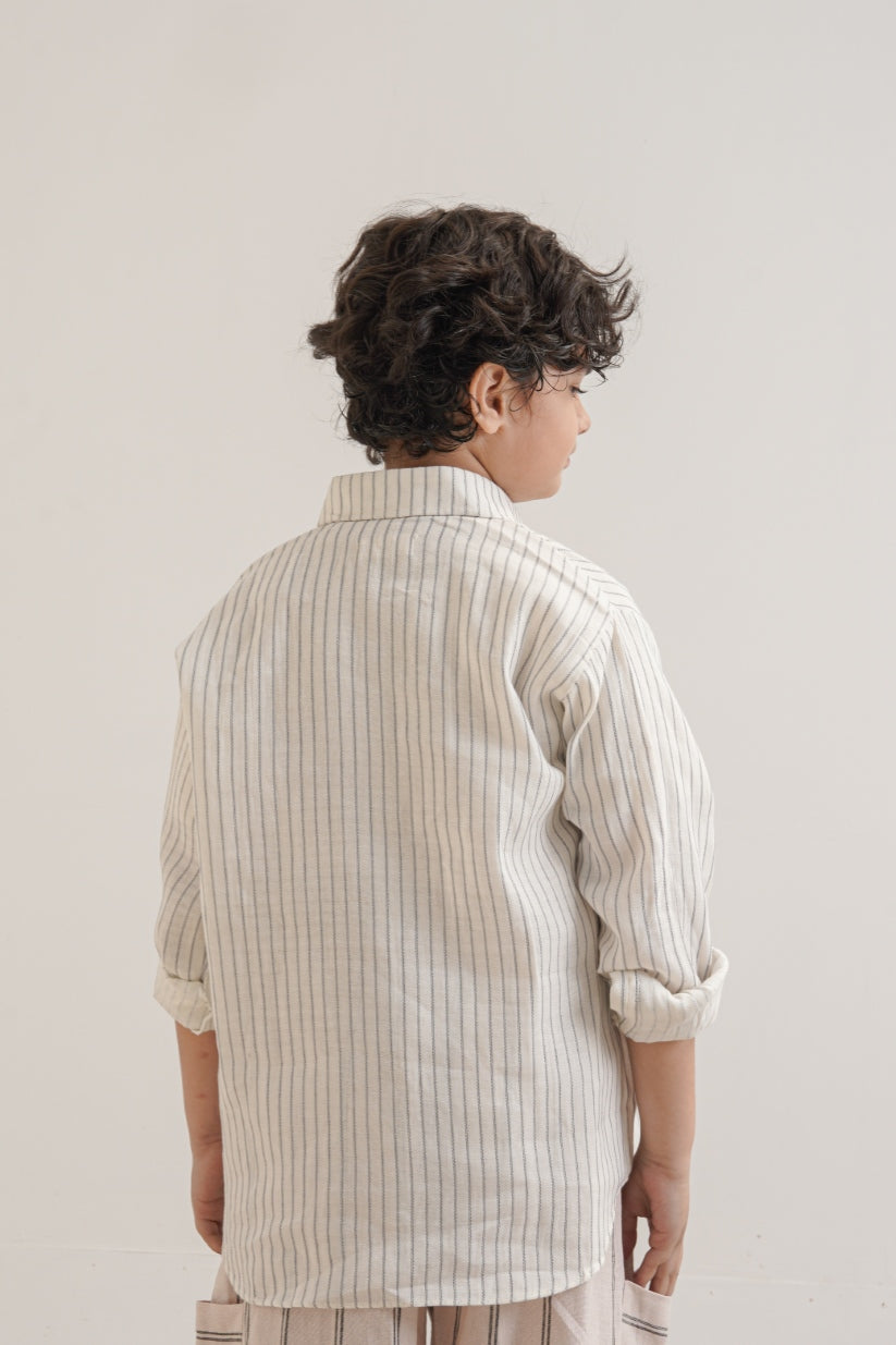 Linen Striped Shirt