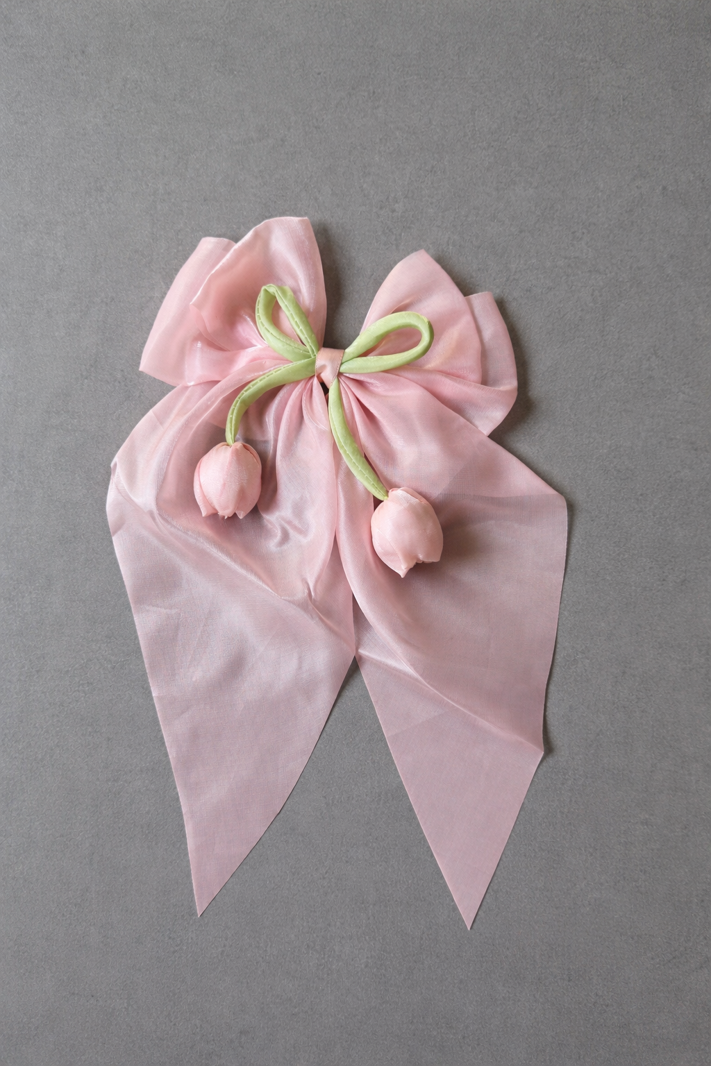 Tulip Bow Hair Clip