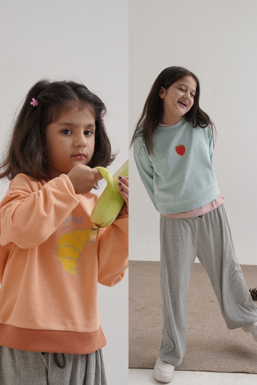 Cozy sweatshirt bundle of two