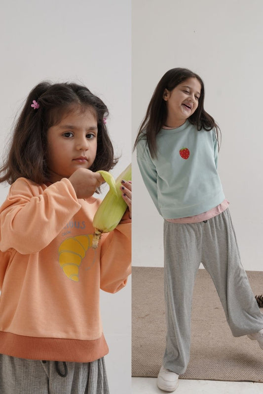 Cozy sweatshirt bundle of two