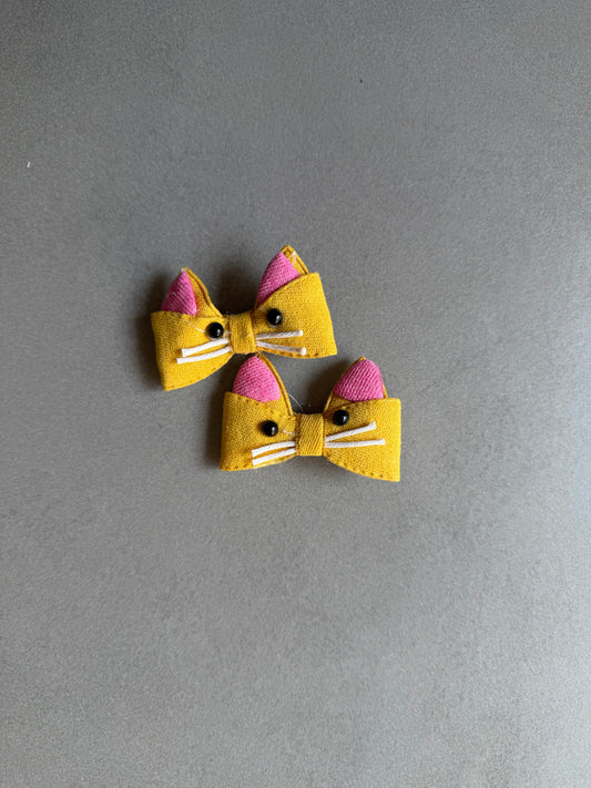 Cute Mouse Bow Clips