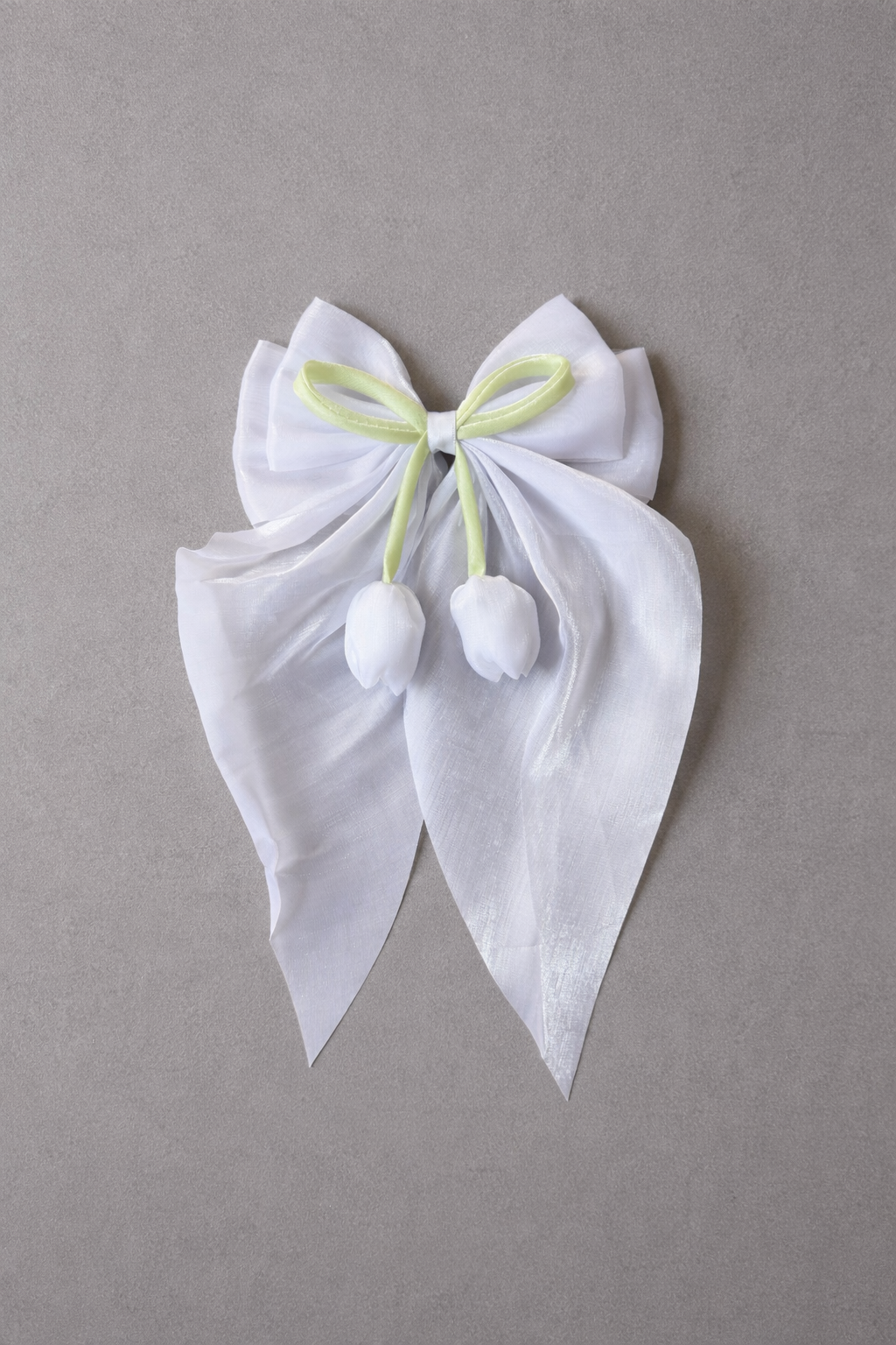 Tulip Bow Hair Clip