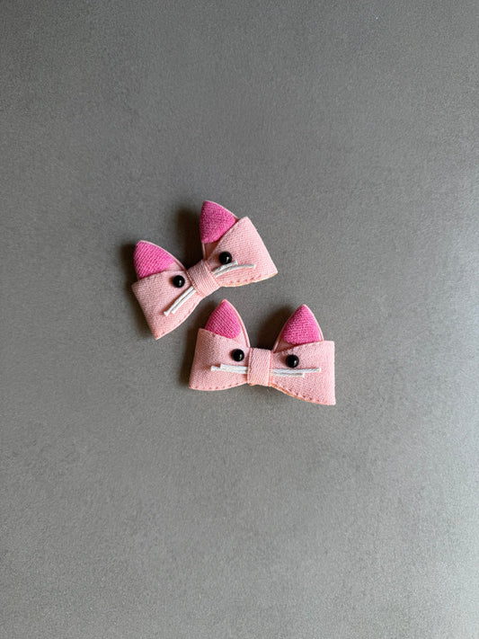 Cute Mouse Bow Clips