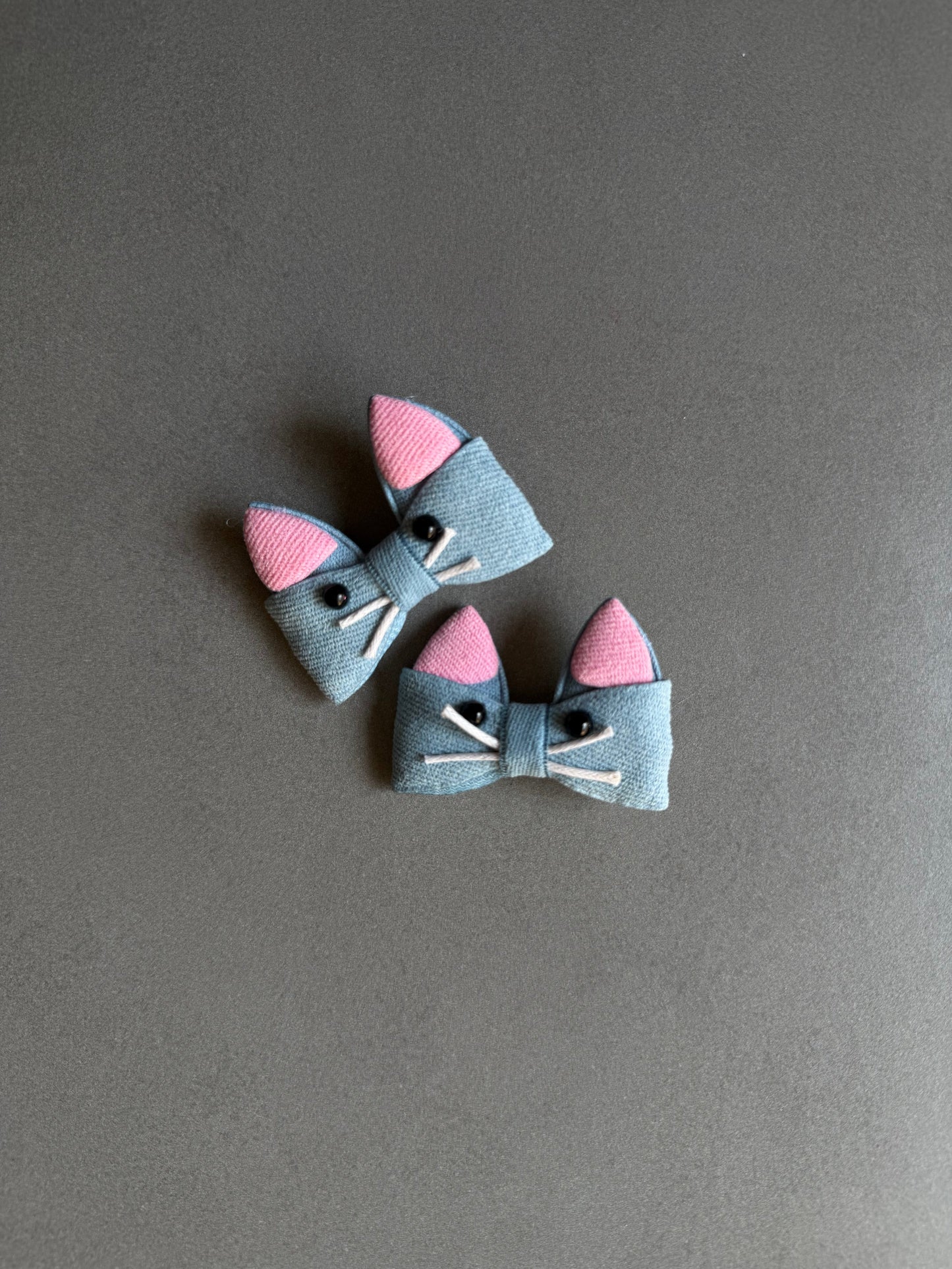 Cute Mouse Bow Clips