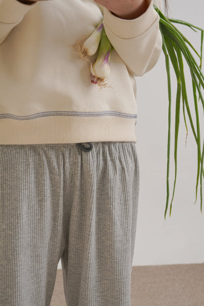 Girls Ribbed Pant