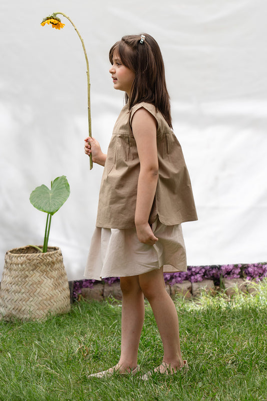 PLEATED FROCK