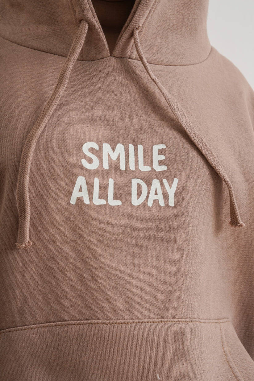 Smile All Day Hoodie - Unisex