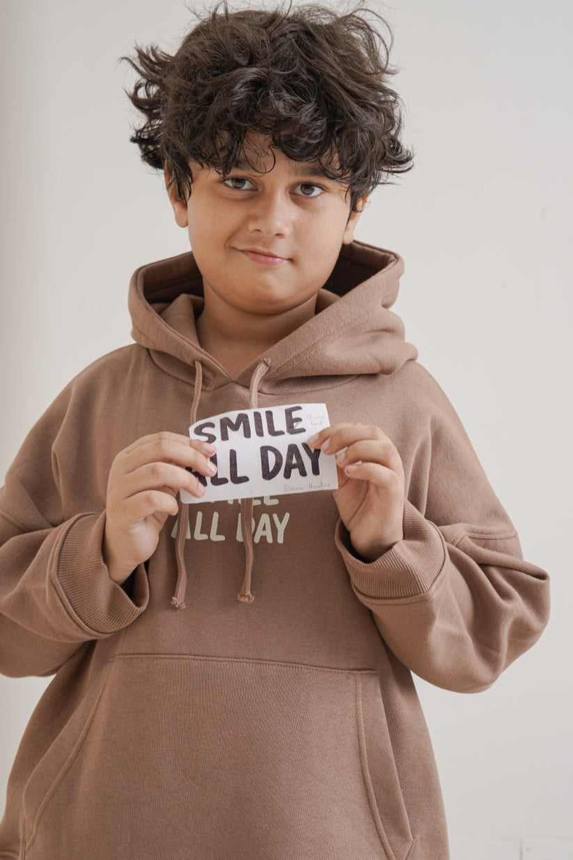Smile All Day Hoodie - Unisex