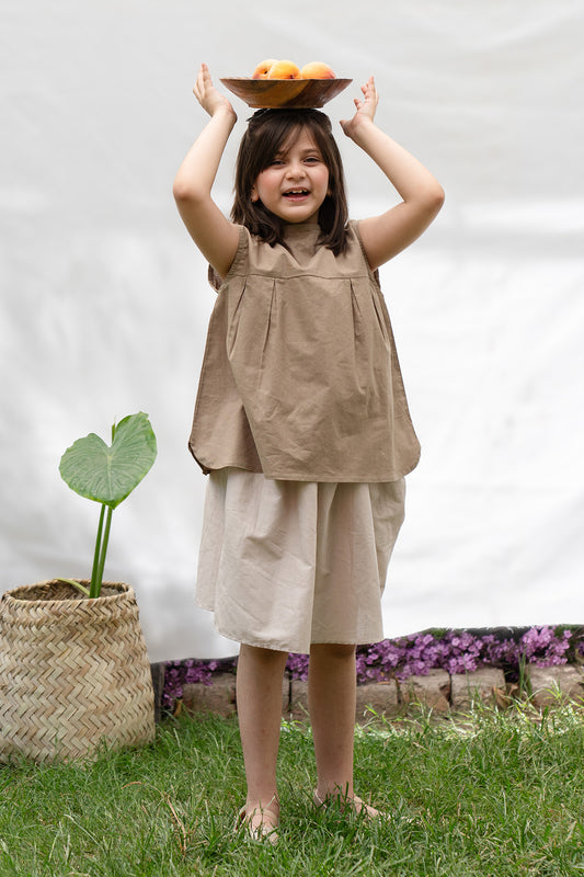 PLEATED FROCK