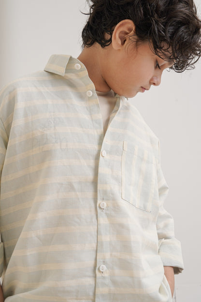 Linen Striped Shirt