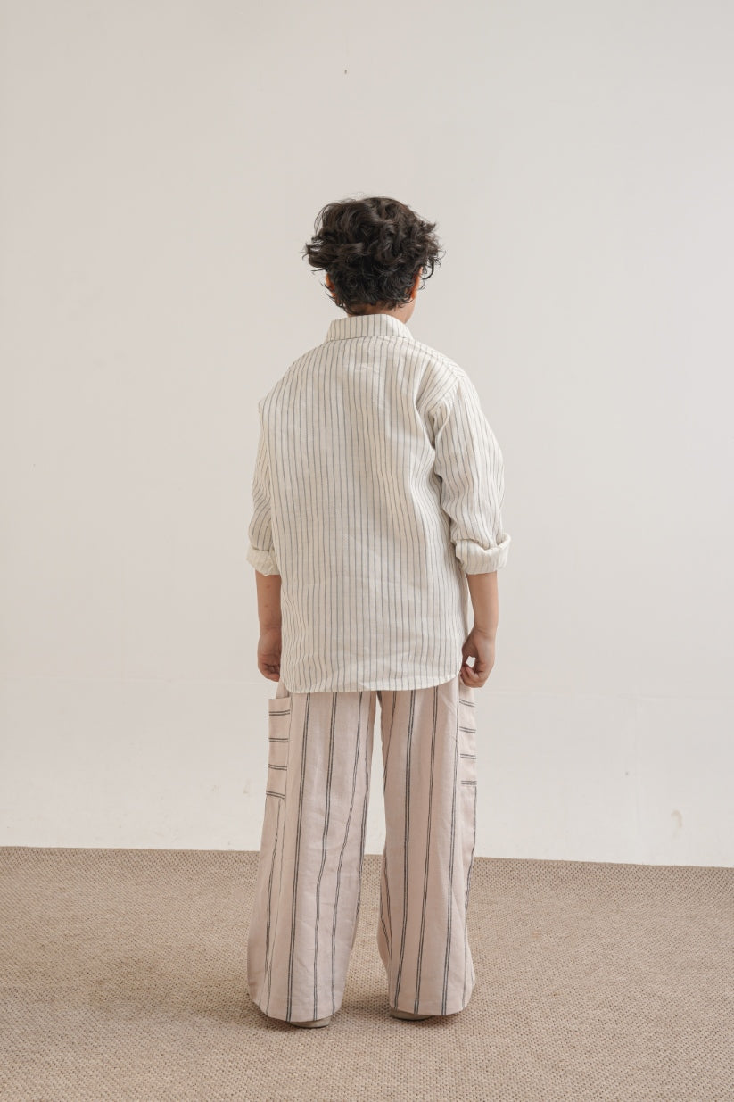 Linen Striped Shirt