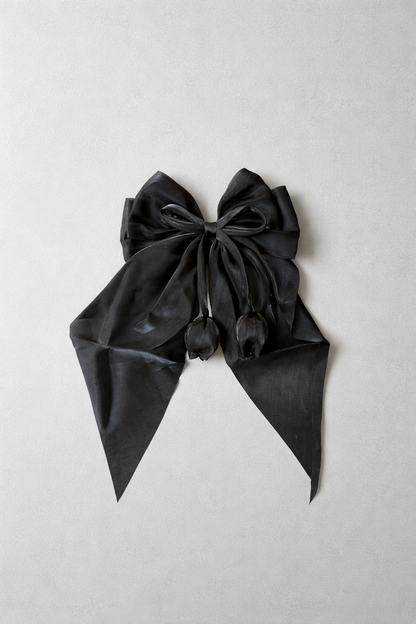 Tulip Bow Hair Clip