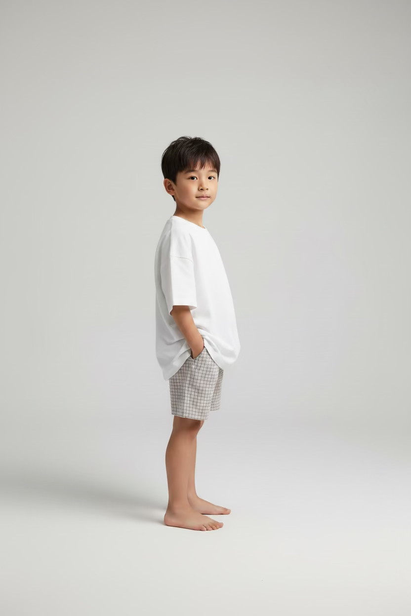Checked Shorts