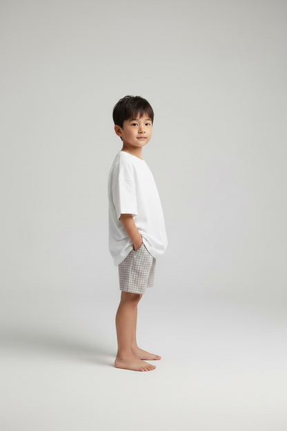 Checked Shorts