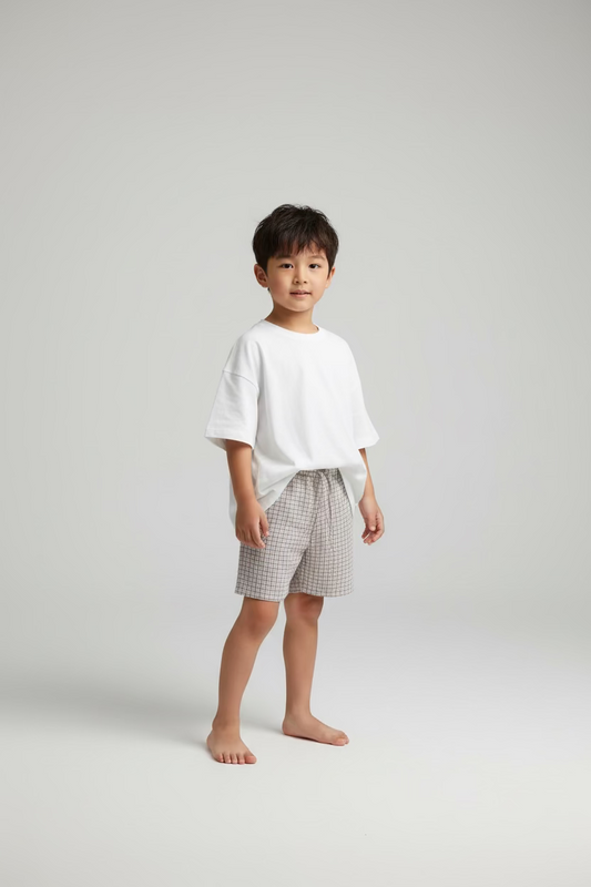 Checked Shorts